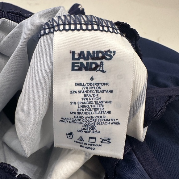 Lands End tankini swim suit - Picture 3 of 7